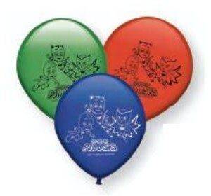 Balões de Latex para decoração de festa de aniversário do tema " Pj Masks"