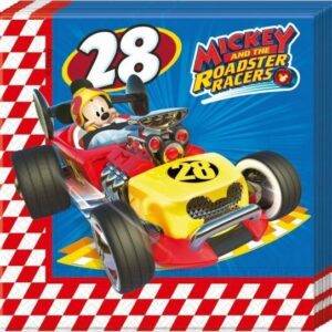 Guardanapos do tema Mickey Mouse Racers