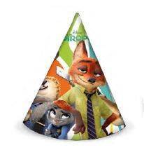 Chapéus cone do tema Zootropolis