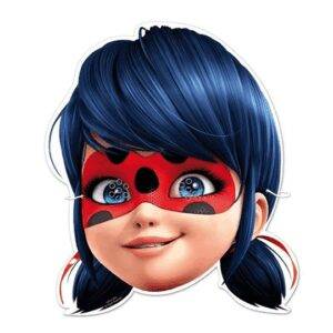 Máscaras para festa de aniversário do tema Ladybug