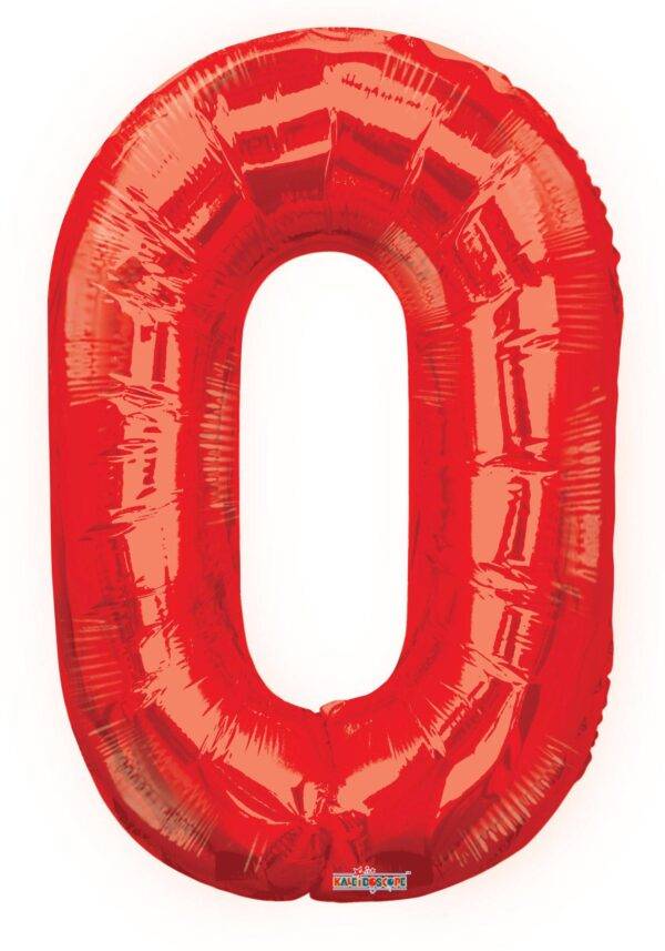 Balão de Foil Vermelho " Número 7 "