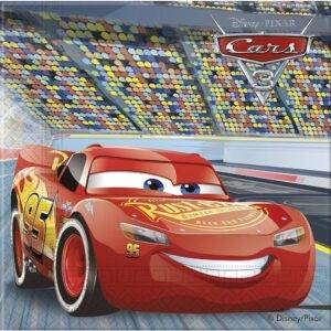 Guardanapos para festa de aniversário do tema " Cars 3 "
