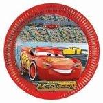 Pratos de cartão para aniversário do tema " Cars 3 "