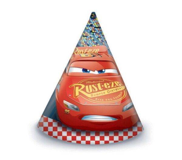 Chapéus de festa para festa de aniversário do tema " Cars 3 "