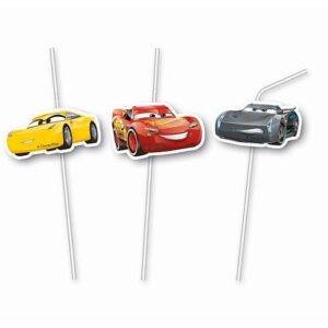 Palhinhas para aniversário do tema Cars 3