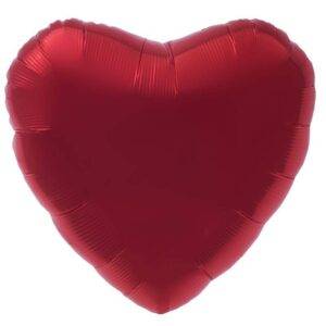 Balão de Foil Coração vermelho Northstar
