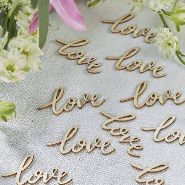 25 Confettis mesa Love