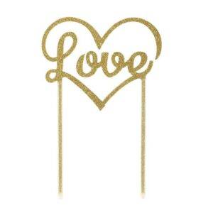 Topo de Bolo " Love "