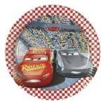 Pratos de cartão para aniversário do tema " Cars 3 "
