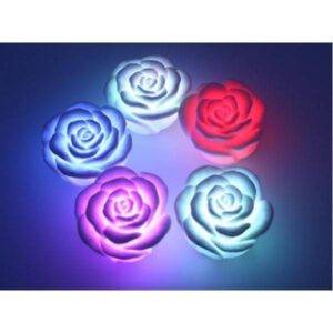 Flor Led em forma de Rosa