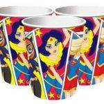 Copos para aniversário do tema " DC Superhero Girls "