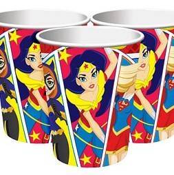 Copos para aniversário do tema " DC Superhero Girls "