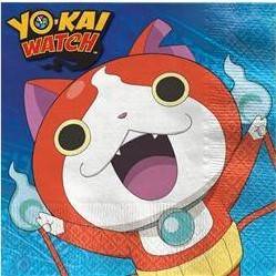 Yo-Kai Watch theme napkins