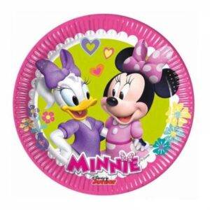 Pratos de cartão Minny Happy Helper 20 cm