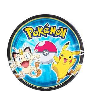 Pratos Pokemon 18 cm
