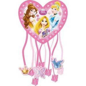 Pinhata Coração Princesas Disney