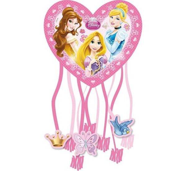 Pinhata Coração Princesas Disney