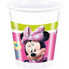 Copos de plástico Minnie Happy Helpers