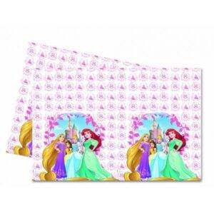 Toalha de Mesa Plástico Princesas Disney