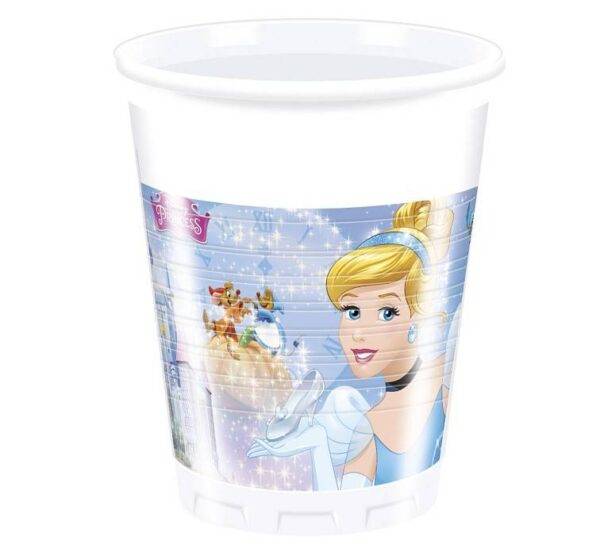8 Copos " Cinderella "