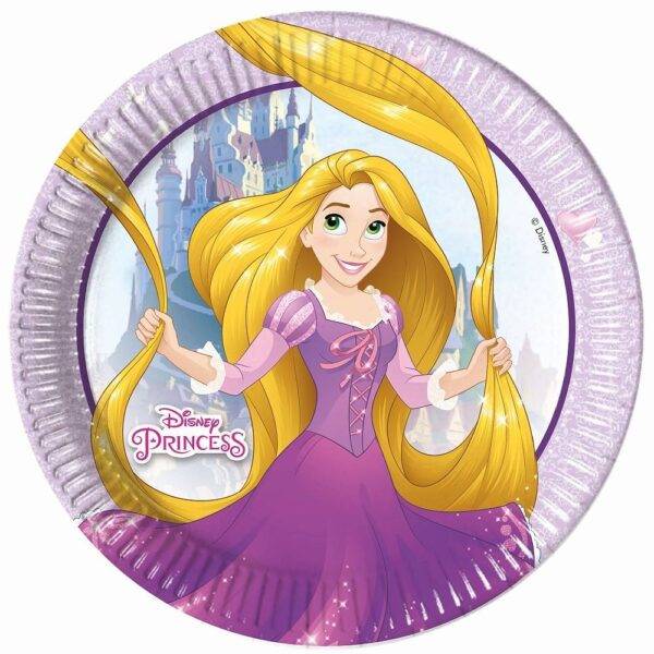 Pratos Sortidos Princesas Disney 23 cm