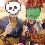 Photo Booth Props do tema Halloween
