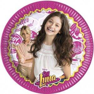 Pratos Grandes para festa de aniversário do tema " Soy Luna "