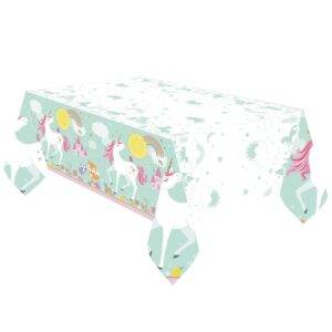 Toalha de mesa para festa de aniversário do tema " Magical Unicorn "