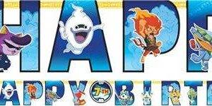 Grinalda Happy Birthday Add an Age Yo Kai Watch