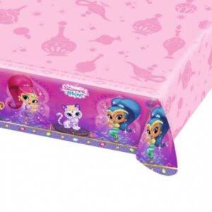 Toalha de Mesa para aniversário do tema " Shimmer and Shine "