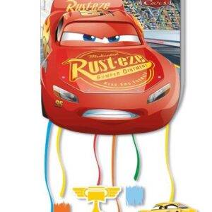 Pinhata para festa de aniversário do tema Cars 3