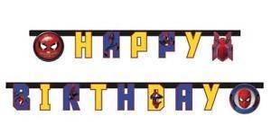 Grinalda Happy Birthday " Homem Aranha Home Coming "