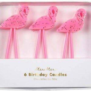 Velas de Aniversário Flamingo