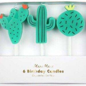 Conjunto de 6 Velas de aniversário Catus