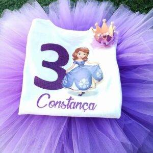 Conjunto Kutchies inspirado na Princesa Sofia