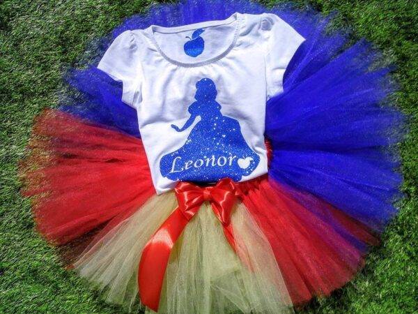 Conjunto Kutchies inspirado na Branca de Neve