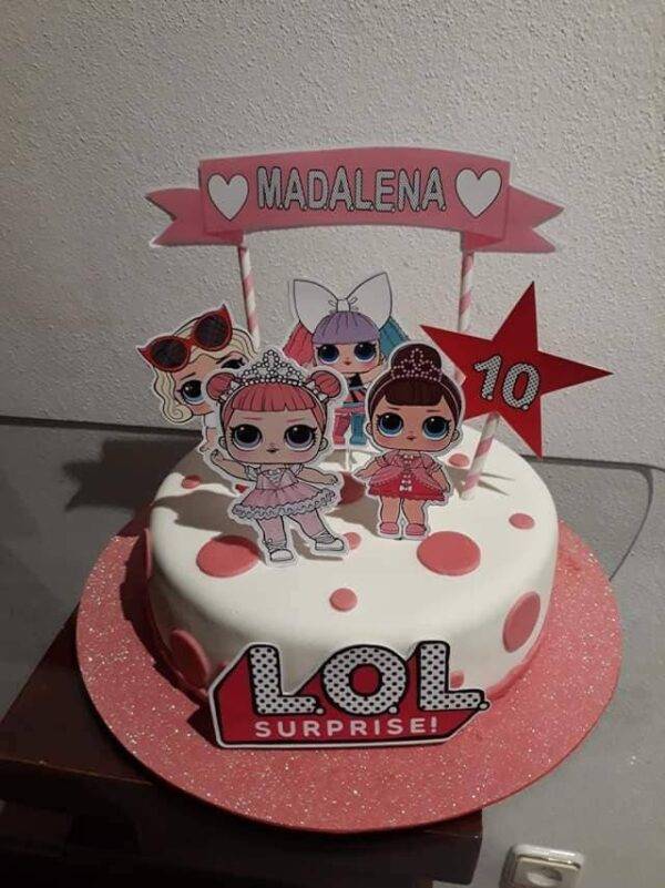 Topper personalizável ao gosto do cliente