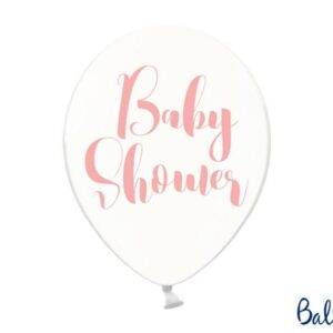 Balões Baby Shower - Rosa Bebé