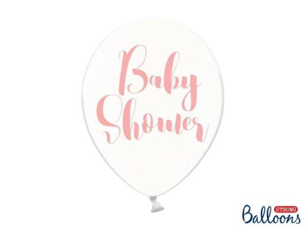 Balões Baby Shower - Rosa Bebé