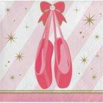 Guardanapos Pequenos Ballet Twinkle Toes