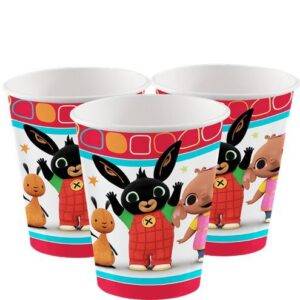 Copos descartáveis para festa de aniversário do tema bing