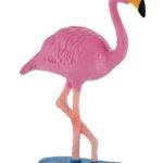 Figura Colecionável Flamingo Rosa