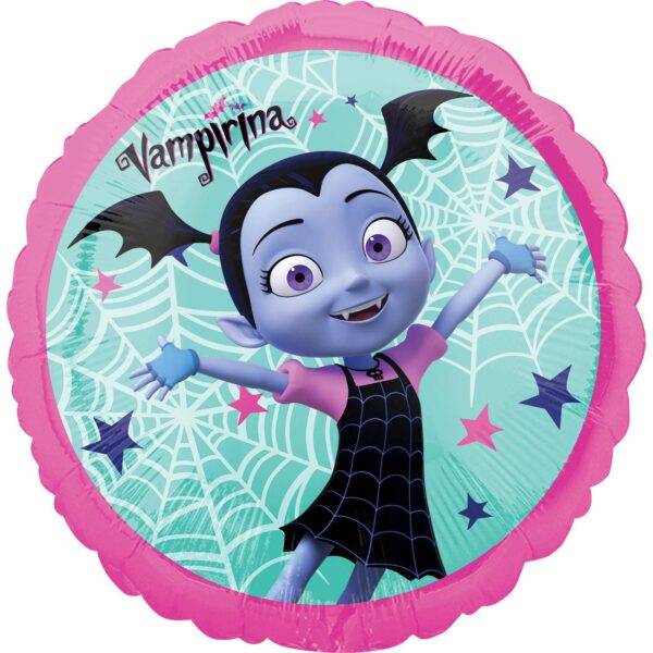 Balão Foil 18" para festa de aniversário do tema Vampirina