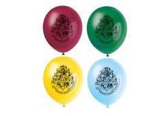8 Balões latex 12" para festa de aniversário do tema Harry Potter