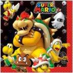 Guardanapos para festa de aniversário do tema Super Mário