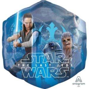 Star Wars - Balão Super Foil "The Last Jedi", 55x58cm