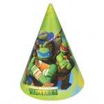 Chapéus cone para Festa de Aniversário Tema Tartarugas Ninja
