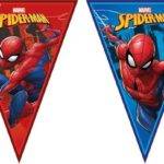Spiderman Team Up - 1 banner de bandeira (triangular) (9 bandeiras)