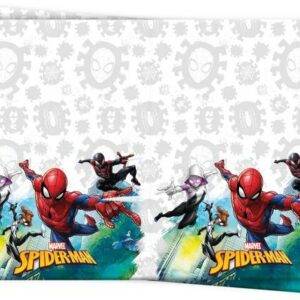 Spiderman Team Up - 1 toalha de mesa plástica 120x180cm