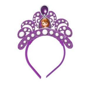 Tiara para festa de aniversário do tema Princesa Sofia